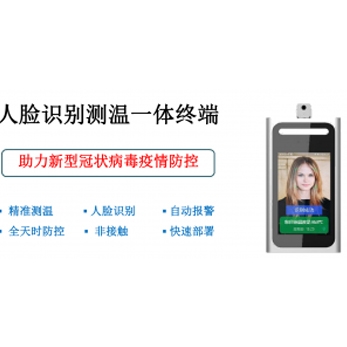 动态人脸识别测温一体机